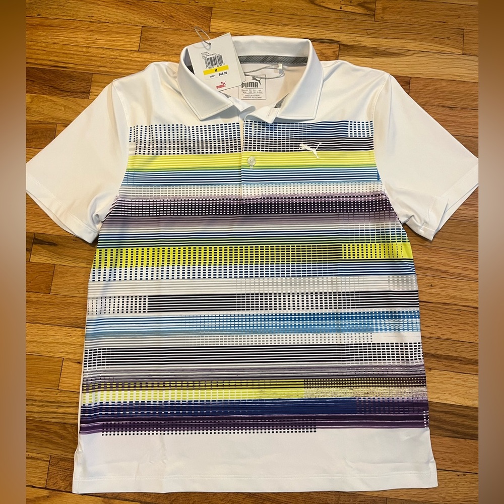 3/$25 NWT Puma polo shirt Youth M